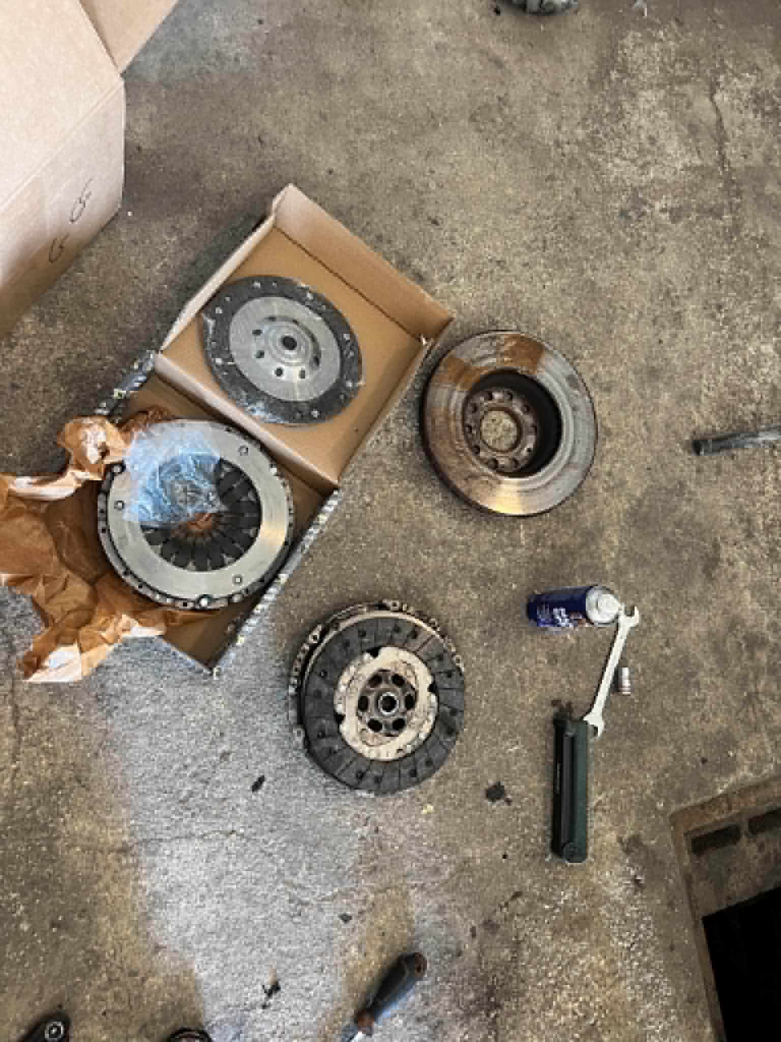 un kit embrayage